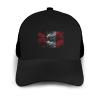 Smoke Style Flag of Peru Baseball Cap Women Men Hat Outdoor Leisure Sun Hat Adjustable Truck Driver Baseball Caps Dad Hats Black view 3