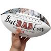 Jaydouble Personalized Footballs Fathers Festival Day Gifts Custom Football with Photo Text Birthday Gift for Dad Gifts for Christmas Anniversary Customized Photo Football Dad Birthday Gift view 3
