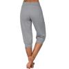 Womens Cargo Capri Pants with Pockets Lightweight Joggers Yoga Hiking Pants Workout Sweatpants Summer Casual Trousers view 2