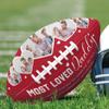 Jaydouble Custom Footballs Fathers Festival Day Gift Personalized Photo Football Dad Birthday Gift Customized Football with Photo Text Birthday Gifts for Dad Gifts for Christmas Anniversary view 1