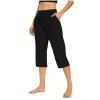 Women Womens Cargo Capris Summer Casual Drawstring High Waisted Hiking Jogger Pants Lightweight Outdoor Cotton Capri Pants view 1