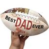 Jaydouble Custom Footballs Fathers Festival Day Gift Personalized Photo Football Dad Birthday Gift Customized Football with Photo Text Birthday Gifts for Dad from Daughter Son Gifts for Xmas view 3