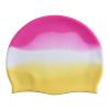 KSTZGTA Highly Elastic Silicone Swim Hat for Adult Long Short Hair Ergonomics Designing Waterproof Swimming Hat Swim Pool Hat Waterproof Swim Hat for Women Man Kids Long and Short Hair view 1