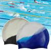 KSTZGTA Highly Elastic Silicone Swim Hat for Adult Long Short Hair Ergonomics Designing Waterproof Swimming Hat Swim Pool Hat Waterproof Swim Hat for Women Man Kids Long and Short Hair view 2