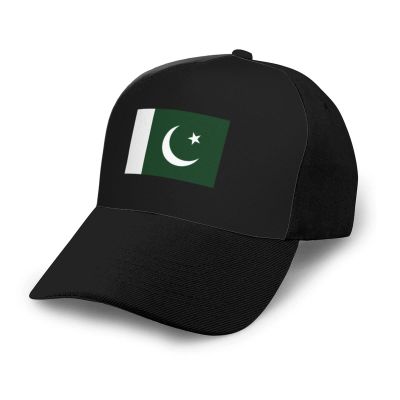 Flag of Pakistan Baseball Cap Women Men Hat Outdoor Leisure Sun Hat Adjustable Truck Driver Baseball Caps Dad Hats Black