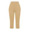 Womens Cargo Capri Pants with Pockets Lightweight Joggers Yoga Hiking Pants Workout Sweatpants Summer Casual Trousers view 3