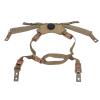 Adjustable Size Helmet, Adjustable Dial Suspension System Chin Strap Chin Straphelmet Chin Strap with Nyon Material for Fast Helmet Mich Helmet and Wendy Helmet (Brown) view 1
