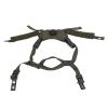 Adjustable Size Helmet, Adjustable Dial Suspension System Chin Strap Chin Straphelmet Chin Strap with Nyon Material for Fast Helmet Mich Helmet and Helmet (OD Green) view 1