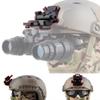 HMWOKPOT Aluminum Night Vision Goggles NVG Mount for PVS14/15/18 g24 Mount - NVG Metal Helmet Mount for CS Games,Brown view 2