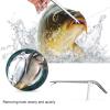 NDNCZDHC Fishing Hook Remover Stainless Steel Fish Hook Remover Tool Silver Fishing Pliers Hook Remover Fishing Tackle view 4