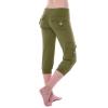 2024 Women's Cargo Capris Pants with Pockets Lightweight Yoga Hiking Pants Workout Sweatpants Summer Casual Trousers view 3