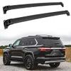 YHELI 2PCS Aluminum Crossbar Fits for Sequoia 2023 2024 Cross Bar Roof Rack, black, nfbd38 view 1