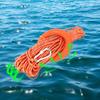 Msiud Water Floating Lifesaving Rope, Outdoor Throwing Rescue Lifeguard Lifeline Ring Fishing Line Heaving Spring Hook Pool Life Preserver Boat Anchor Multipurpose Clothelines Emergency Throw Safety view 3