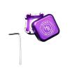 SM SunniMix Billiard Chalk Storage Box Billiard Accessories Protector Container Pool Cue Chalk Holder for Indoor Billiard Table Beginner, Purple view 1