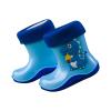 NineFit Basics Toddler Rain Boots for Boys Girls, Dinosaur Cute Fun aterproof Non-Slip Bottom for Outdoor Play Kids Rain Shoes (Blue, 1 Big Kids) view 1