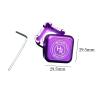 Yiju Billiard Chalk Storage Box, Snooker Chalk Box, Organizer Protective Pocket, Pool Chalk Holder, Accessories for Snooker Stick, Purple view 4