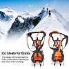 Crampons Anti Slip 12 Teeth High Strength Strong Grip Firm Wearproof Ice Cleats for Snow Day Desert view 4