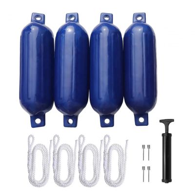 UNKOMN Marine Accessories 4PCS Boat Fenders for Docking Anchor Buoy Protector Boat Accessories for Pontoon Small Boat fenders Anti Collision Balls (Color : Style G)