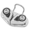 AOWINHIT Marine Grade Stainless Steel Cam Cleat with Leading Ring, Sailing Rope Cleats Fit for 3-12mm Rope for Boat Canoe Anchor, AOWINHIT1hvxyf652m view 2