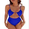 Blooming Jelly Womens One Piece Swimsuit Tummy Control Bathing Suit 2026 Sexy Slimming Flattering Cute Cheeky High Cut Out Ladies Swimwear (XX-Large, Blue) view 1