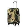 XYFCS Travel Luggage Cover Elastic Suitcase Protector Washable Baggage Covers Fit For 18-21 Inch Luggage Vintage Green Camo Print Suitcase Cover S view 1