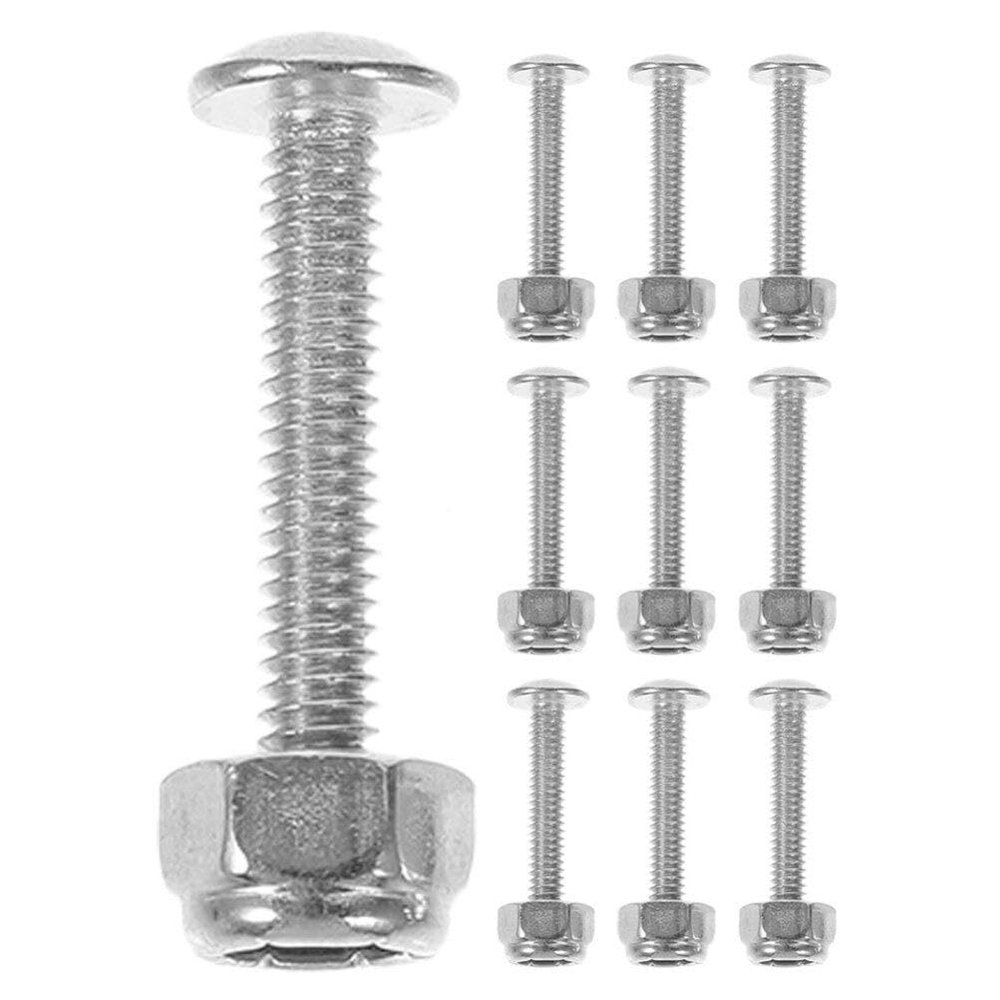 TOYANDONA 15pcs Foosball Table Screws and Nuts for Enhanced Stability Easy to Install Replacement Hardware for Secure Player Attachment for Repairers and Beginners