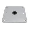 banapoy Boat Seat Base, 7" X 7" Aluminum Alloy Boat Seat Pedestal Marine Mount, 3/4" Pin Post Socket, Post Base for Most Mount view 4