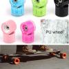GXBHSP Skateboard Trucks Set 4 Pcs Pack Wheels Longboard Wheels for Cruising Street Wheel 60mm with Skateboard Bearings Skateboard Pads Skateboard Tool (Pink) view 3