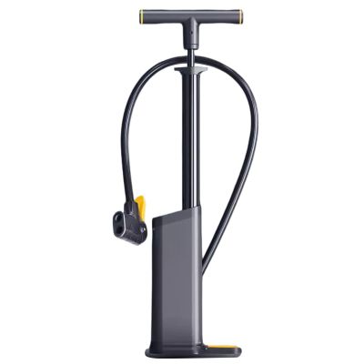 beisup Bike Pump Portable, Inflator Bicycle Floor Pump with high Pressure Buffer Easiest use with Both Presta and Schrader Bicycle Pump Valves, 130Psi, Durable Steel,Digital