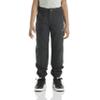 Carhartt Boys' Loose Fit Lightweight Utility Jogger Pants, Caviar Black, L(14/16) view 1