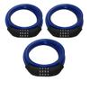 4 ft Steel Cable Bicycle Lock  10mm PVC Coated, 4-Digit Resettable Combination for Bikes, Scooters, and Outdoor Use view 1