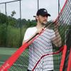 Baseball Net, 7x7ft Baseball Softball Practice Net with Large Ball Collection System, Pitching Net with Batting Tee & Centre of The Target, Baseball Nets for Hitting Pitching view 4