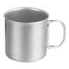Cabilock Portable Outdoor Drinking Cup Camping Mug 304 Stainless Steel Collapsible Camping Mug with Folding Handle, Lightweight 13.5oz Water for Hiking, Backpacking, and Travel view 1