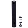 [2 Pack] IWB Belt Loop - (8-9oz Leather) - Black w/Black Pull-The-Dot Snap & Mounting Hardware - 6.0 x 0.875 Inches - for IWB Holster Carry - (Fit 1.25-2.00 Inch Belts (Adjustable) view 2