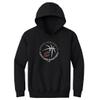 500 LEVEL Darius Garland Cleveland Cavaliers Youth Hoodie Sweatshirt - Darius Garland Cleveland Cavaliers Player Ball WHT (Black, X-Large) view 1