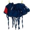 Turbo Junior Water Polo Cap Set with 3 Numbers (Navy) view 1