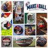 MAKEABALL Custom Metallic Gold Baseball with Display Cube | Official Size | Personalized with Your Text! | Great for Award Ceremonies, Banquets, Senior Night (Best Batting Average) view 4