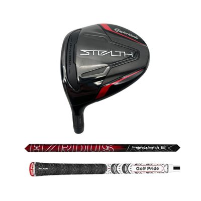 Left Handed TaylorMade Stealth #3-15* Fairway, Project X HZRDUS Smoke RDX Red (Stiff), Black