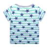 RTGDRK Boys Shirts Toddler Kids Girls Boys Car Cartoon 3D Prints Loose Tops Soft Short Sleeve T (Light Blue, 3-4 Years) view 2