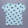RTGDRK Boys Shirts Toddler Kids Girls Boys Car Cartoon 3D Prints Loose Tops Soft Short Sleeve T (Light Blue, 3-4 Years) view 3