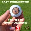 Custom Golf Balls with Picture - Personalized with Logo, Photo, or Text | Cheap Custom Logo in Single, 3, 12, 24, 96 Packs - Perfect for Golf Gifts & Tournaments view 2