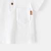 RTGDRK Boys Tees Toddler Baby Boys Fashion Polo Shirts Classic Short Sleeve Lightweight Button (White, 2-3 Years) view 4