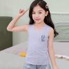 Toddler Clothes for Boys Little Girls Solid Colors Soft Undershirt Sleeveless Shirts Kids Comfort (Grey, 2-3 Years) view 3