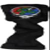 NineFit Basics Dancing Bear with Rose Steal Your Face Golf Head Cover Selection (Hybrid (Any Hybrid)), Black view 1