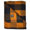 Arcturus Backwoods Wool Blanket - 4.5lbs, Warm, Heavy, Washable, Large | Great for Camping, Outdoors, Survival & Emergency Kits (Orange Buffalo) view 1
