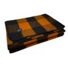 Arcturus Backwoods Wool Blanket - 4.5lbs, Warm, Heavy, Washable, Large | Great for Camping, Outdoors, Survival & Emergency Kits (Orange Buffalo) view 3