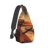 BTCOWZRV Seaside Stones Sling Backpack for Women Men Cross Chest Bag Diagonally Crossbody Shoulder Bag Travel view 3