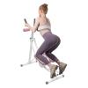 Bitodd Ab Trainer Abdominal Workout Machine, 120-Degree Double Arc Track Ab Workout Equipment, Intelligent Display and 3-Level Adjustment Abdominal Exercise Machine for Men Women (Pink) view 3
