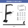 Universal Fit Boat Trailer Steps, Trailer Step Universal Fit for Boat Trailer Black Steel (2 Steps) view 3