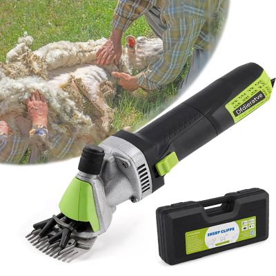 Dfdieratve Sheep Shears Electric Horse Clipper 690W, 6 Speeds Equine Trimmer, Dog Hair Clippers,Farm Livestock Grooming Kit with Tool Box, Horse Body Shaver, for Livestock,220V
